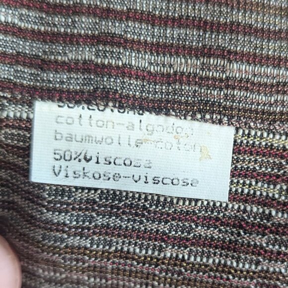 M MISSONI - Classic striped shirt - Sz 38 / 15 - Picture 7 of 7